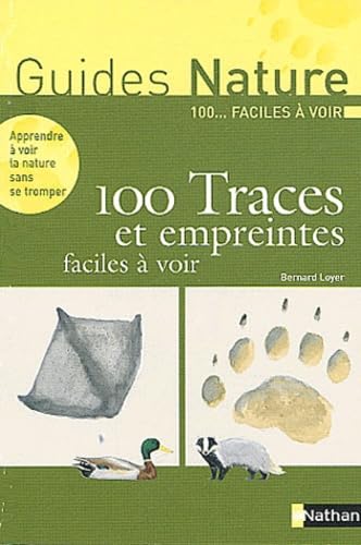 100 Traces et empreintes: Faciles à voir Books
