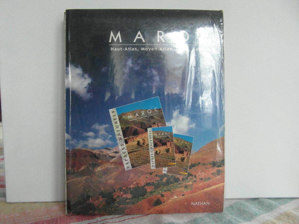 Maroc Coffret 3 Volumes : Maroc, Haut-Atlas, Moyen Atlas, Sirwa, Saghro. Guide De Voyage. Guide De Randonnee Books