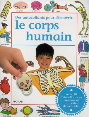 Des autocollants pour découvrir le corps humain Books