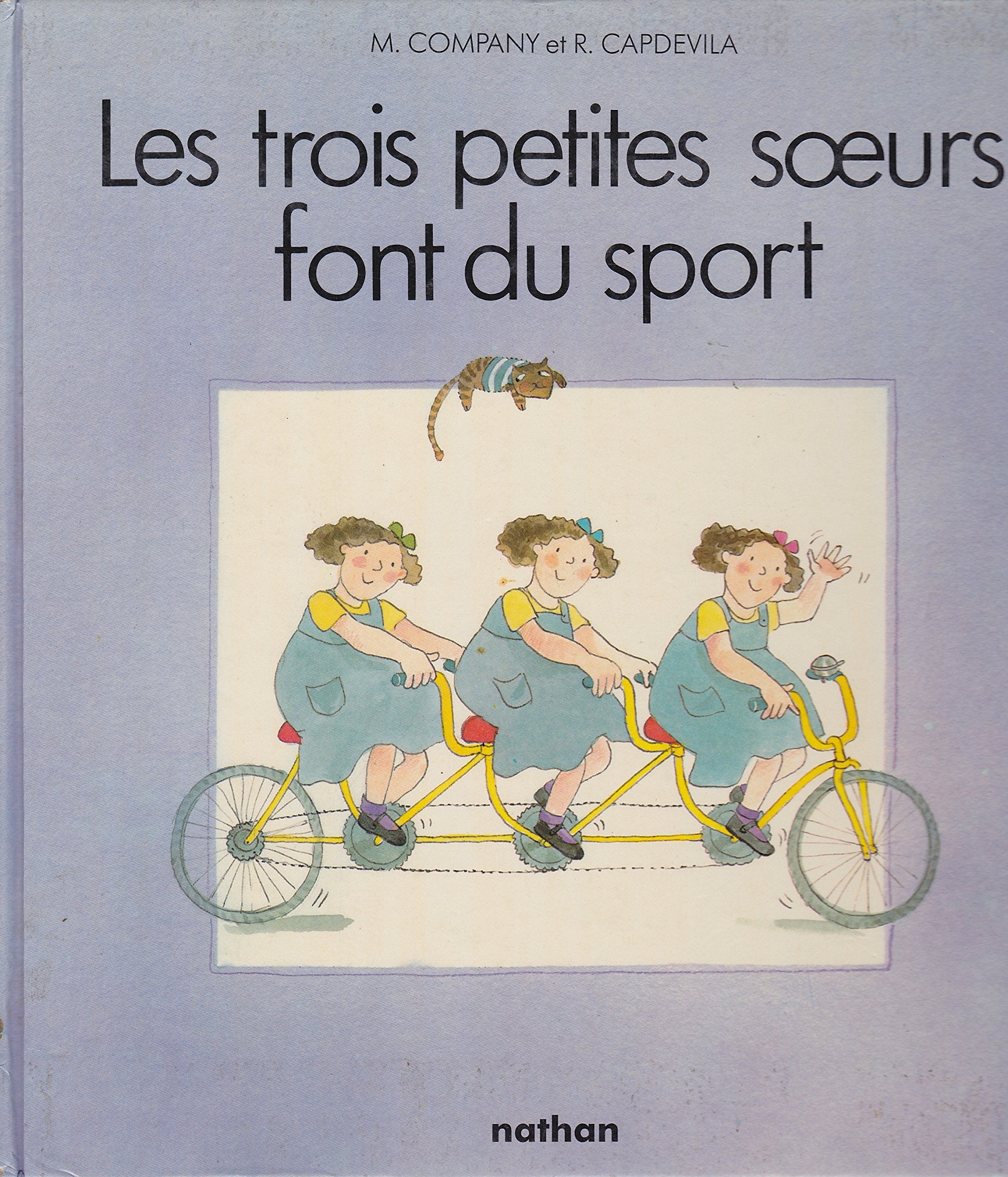 Les trois petites soeurs font du sport (Nathan) Books
