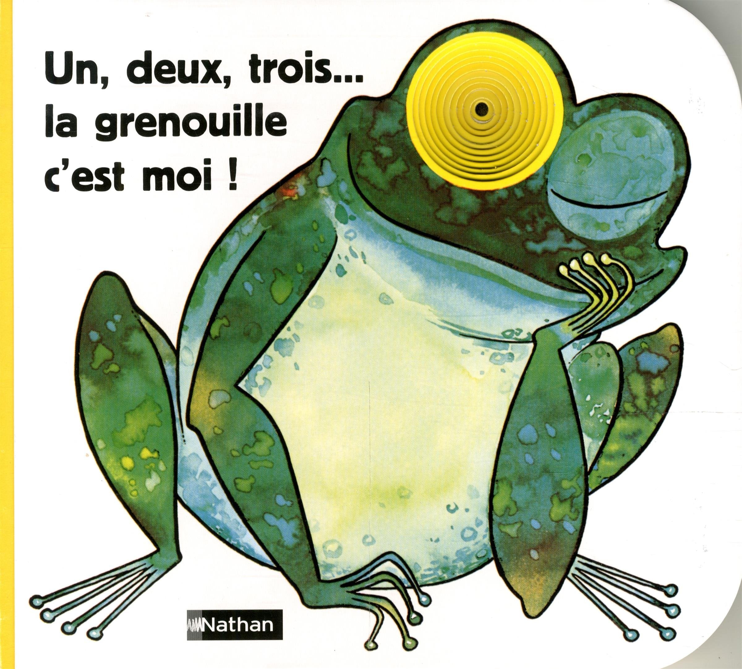 Un, deux, trois... la grenouille c'est moi ! book