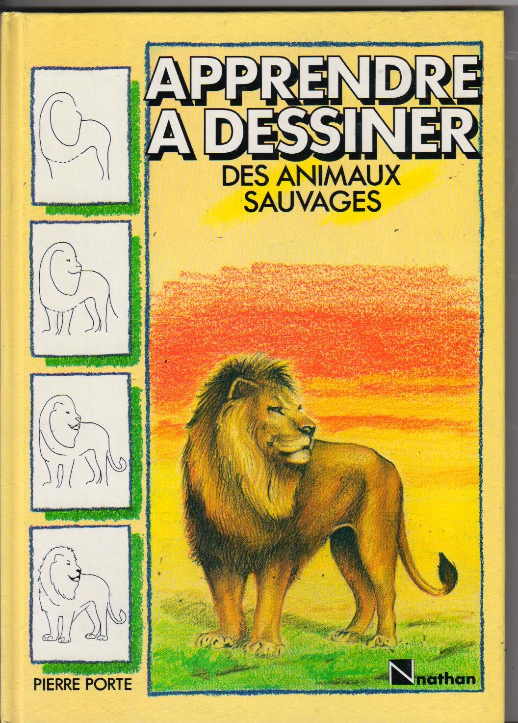 J'apprends à dessiner les animaux sauvages Books