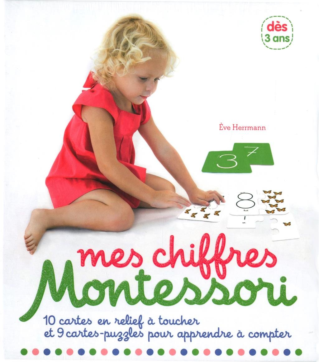 Mes chiffres rugueux Montessori - Dès 3 ans book