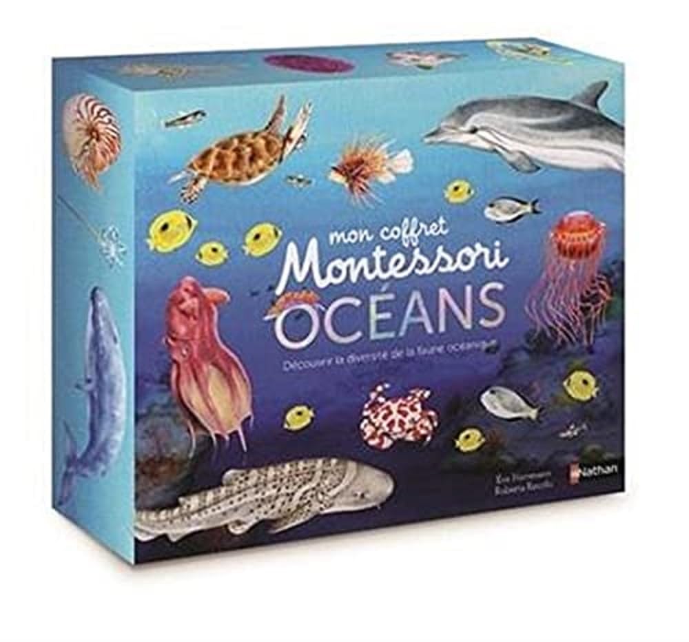 Mon coffret Montessori des océans - Pour découvrir la diversité de la faune océanique dès 3 ans book