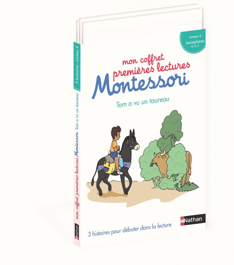 Mon coffret premières lectures Montessori - Tom a vu un taureau - Niveau 4 - dès 4 ans book