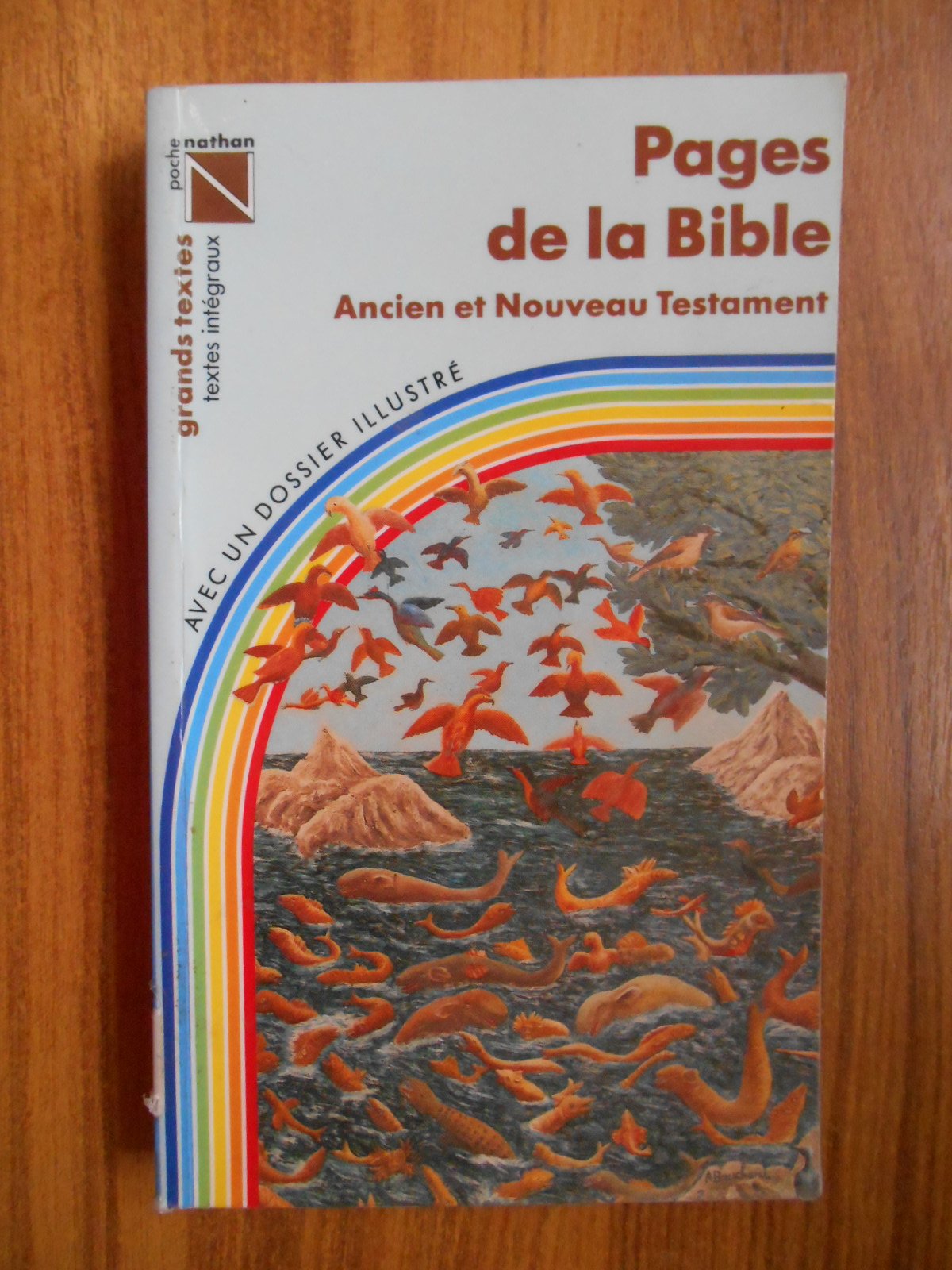 Pages de la Bible : Ancien et Nouveau Testament book