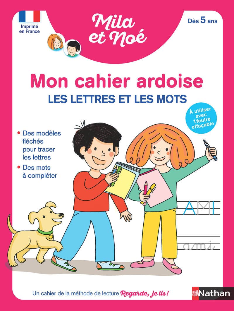 Mon cahier ardoise - Les lettres et les mots dès 5 ans Professional & Reference Books