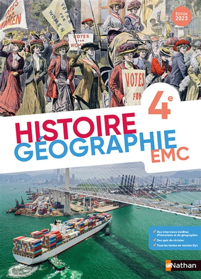 Product Image: Histoire géographie, EMC, 4e : 2023