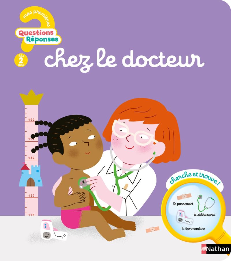 Chez le docteur - Mes premières Questions/Réponses - Dès 2 ans book