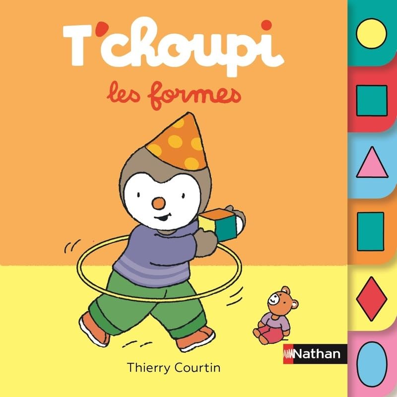 T'choupi - Les formes - Pour apprendre et reconnaître les formes ! - Livres à onglets - Dès 10 mois book