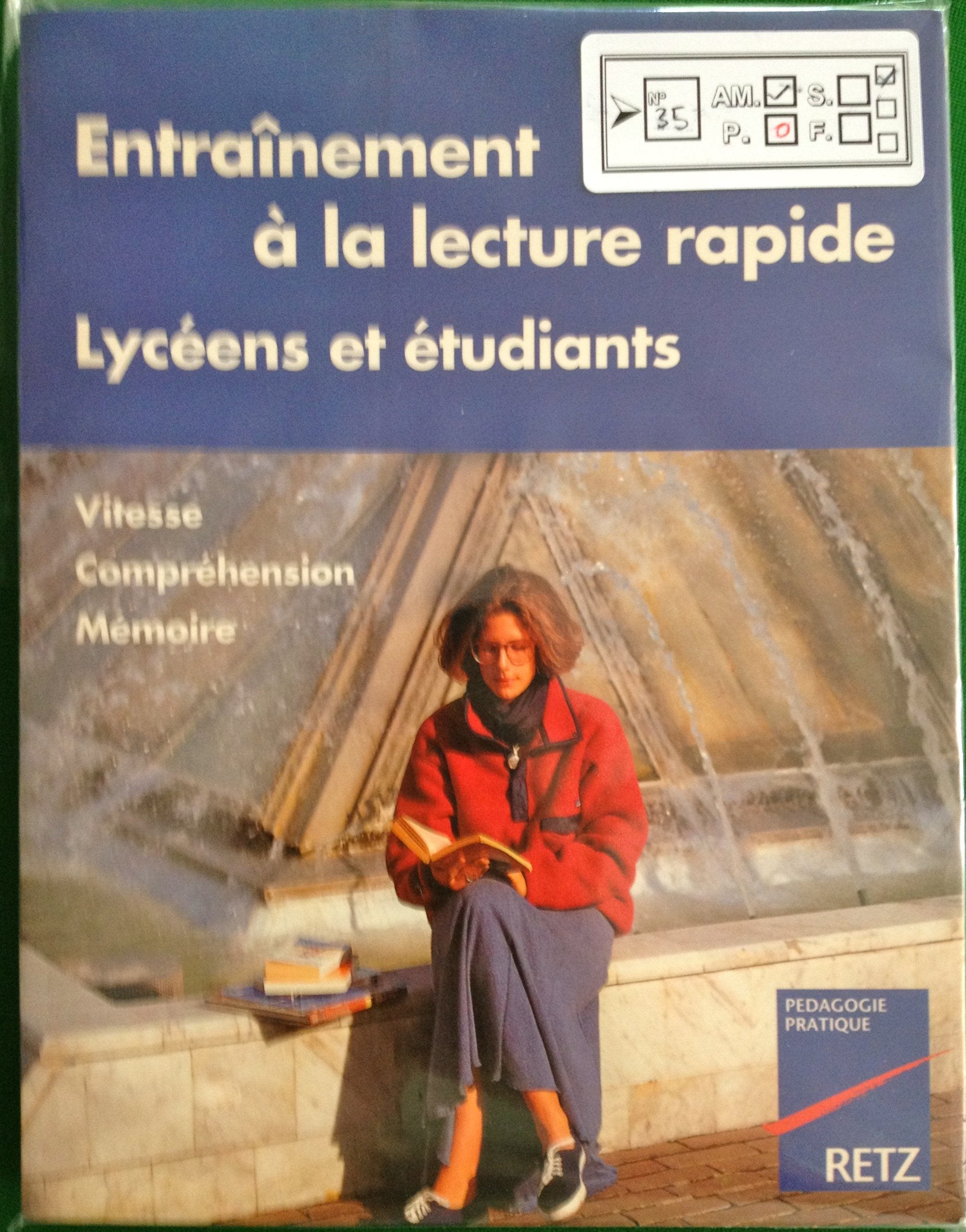 Entrain. A La Lect. Rapide Pour Lyceen Et Etudiant book