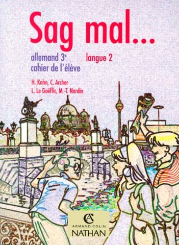 Sag mal, Allemand 3e LV2, cahier de l'élève book