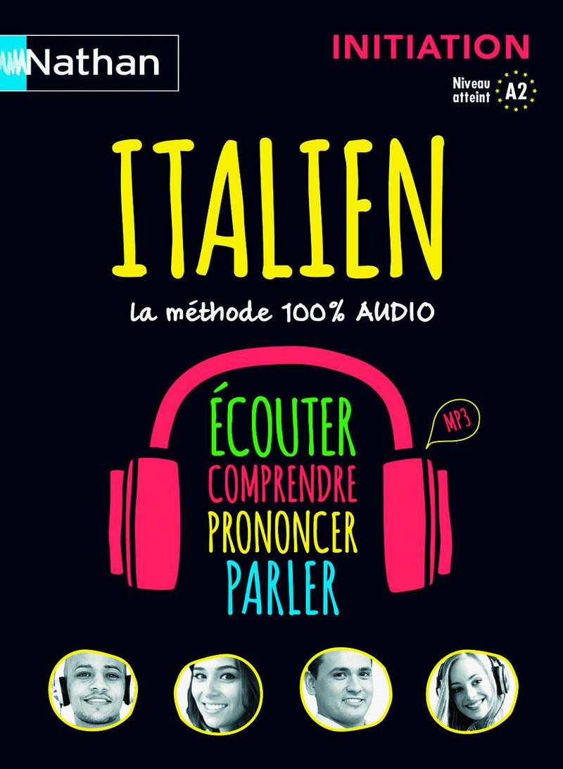 Italien - Coffret Initiation 100% Audio Voie express initiation Livre + CD audio: Initiation, niveau atteint A2 Foreign Languages ​​& Dictionaries