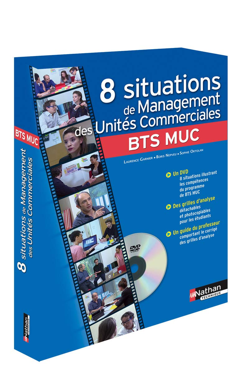 Coffret 8 situations de Management des Unités Commerciales book