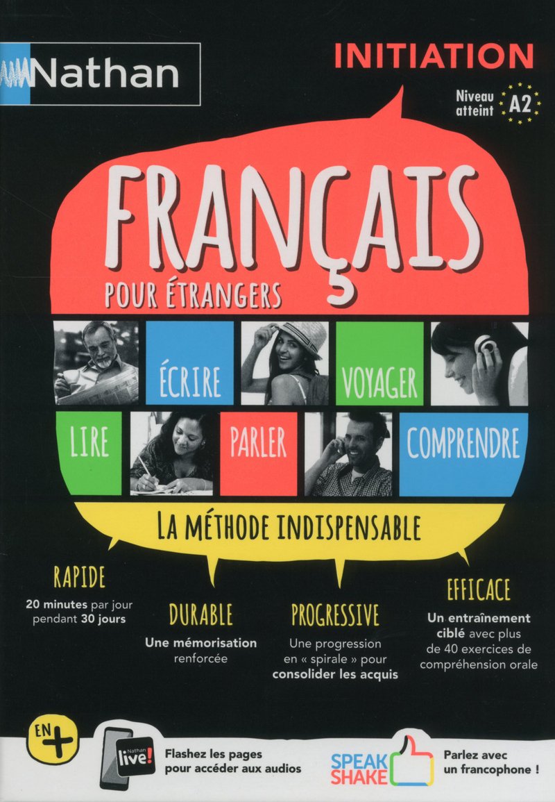 Coffret Français pour étrangers - Initiation (Voie express) Livre+Livret compréhension orale - 2018: La méthode indispensable Foreign Languages ​​& Dictionaries