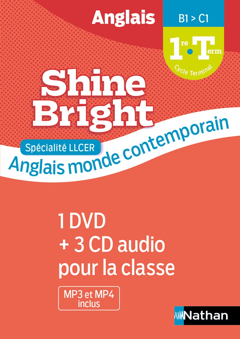 Shine Bright LLCER Anglais Monde contemporain - Coffret CD+DVD 2021 Education & Training