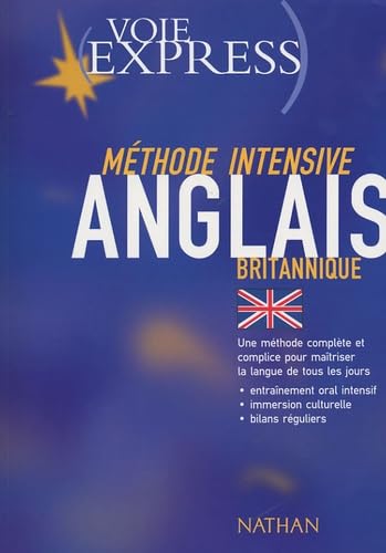 Méthode intensive Anglais britannique LIVRE SEUL Books