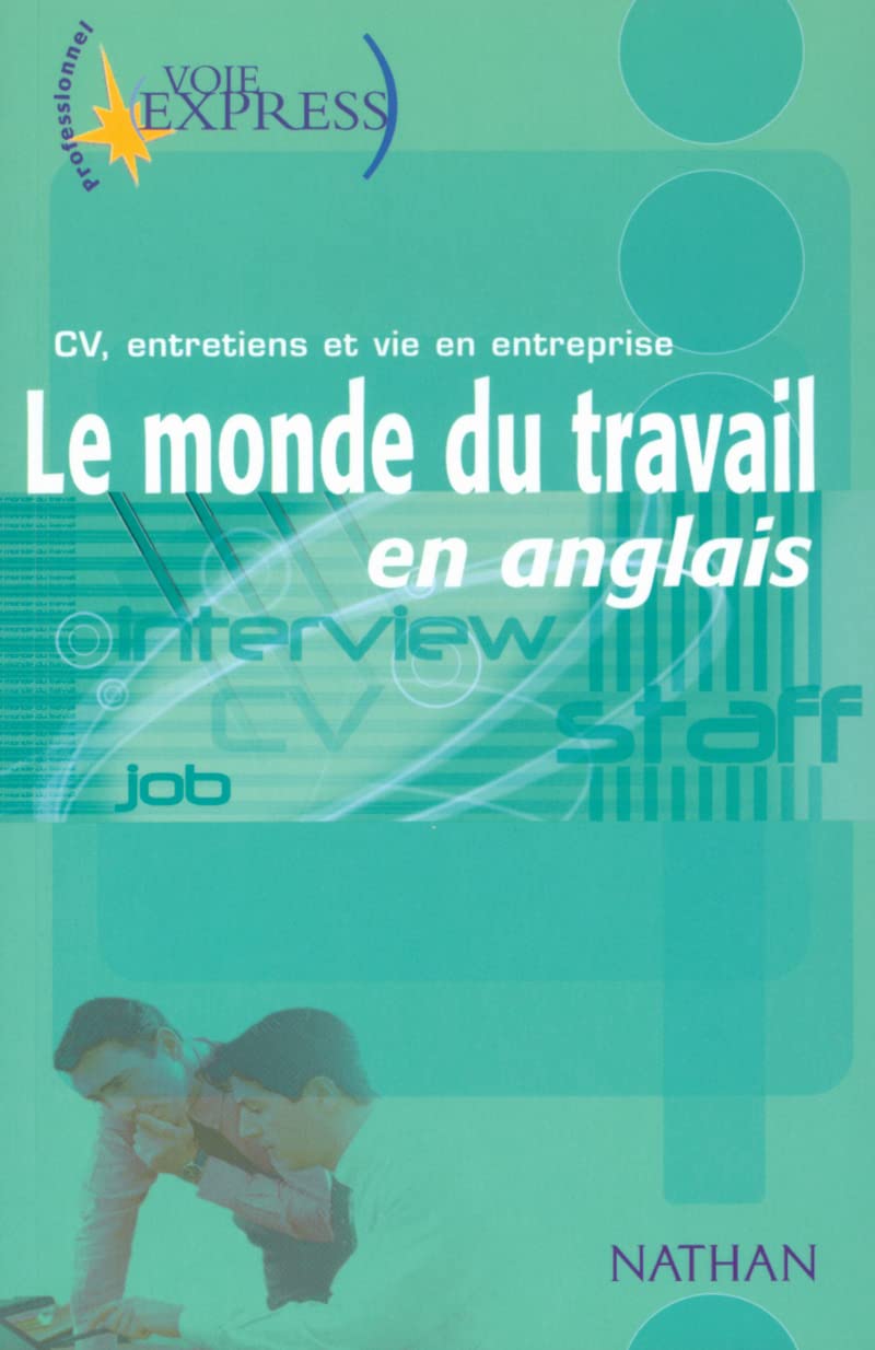 Le Monde du travail en anglais book