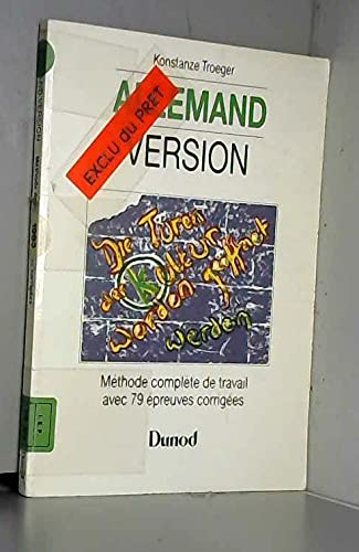 Allemand version: Méthode complète de travail avec 79 épreuves corrigées, première et deuxième langues, sujets 90 corrigés Books