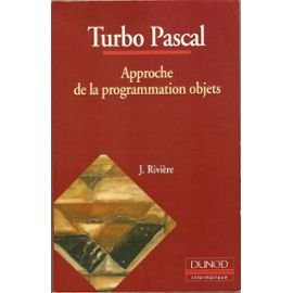 Turbo Pascal: Approche de la programmation objets Books