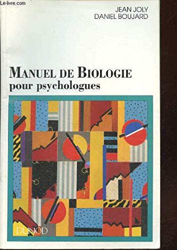 Manuel de biologie pour psychologues book
