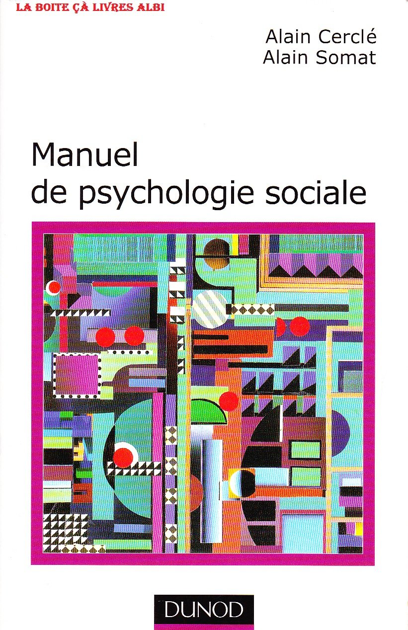 Manuel De Psychologie Sociale book
