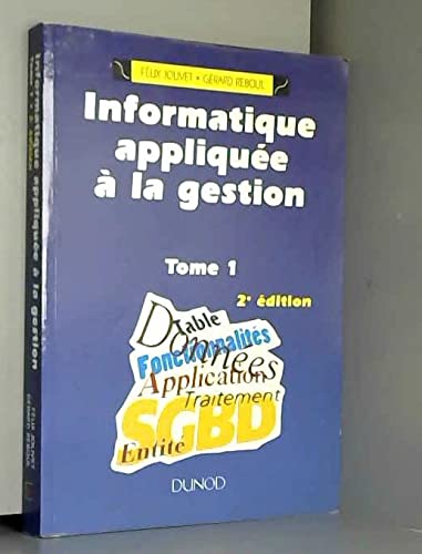 Informatique appliquée à la gestion, tome 1 book