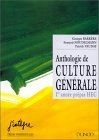 Anthologie de culture générale book