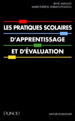 Les pratiques scolaires d'apprentissage et d'évaluation Books