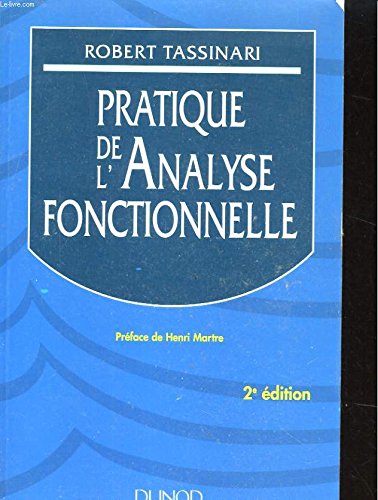 Pratique de l'analyse fonctionnelle book