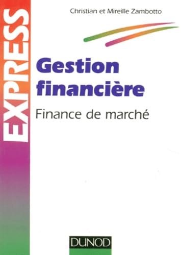 Gestion Financiere. Finance De Marche book