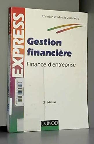 Gestion financière: Finance d'entreprise Books