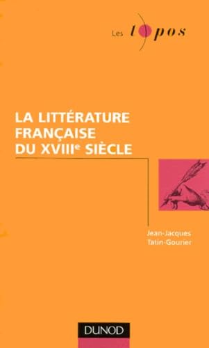 La littérature française du XVIIIe siècle Books