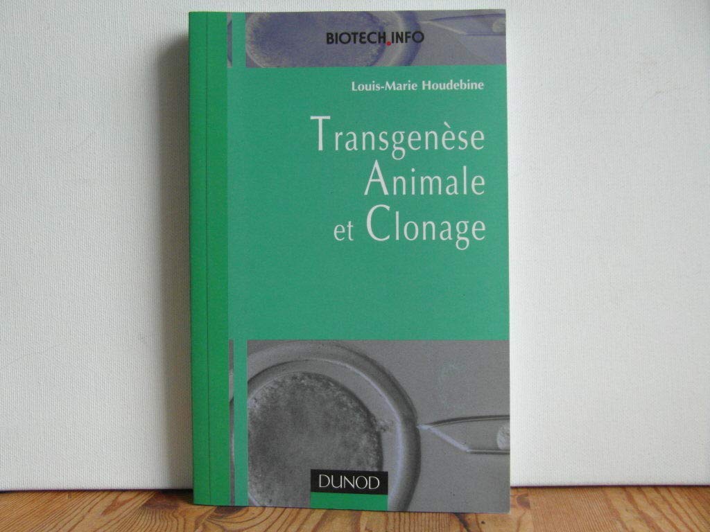 Transgenese Animale Et Clonage Books