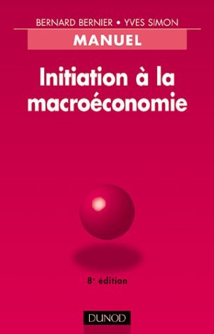 Product Image: Initiation à la macroéconomie: Manuel