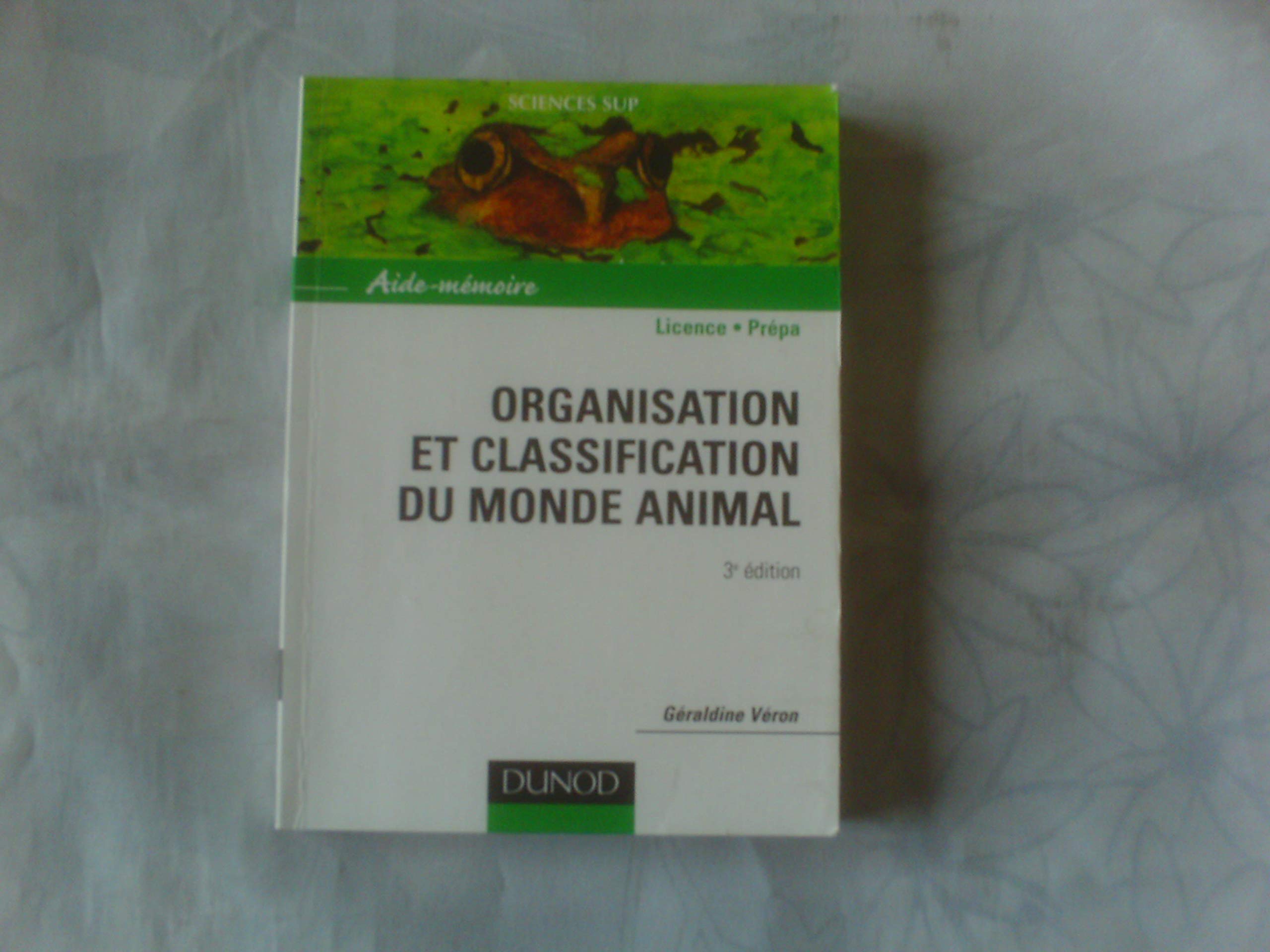 Organisation Et Classification Du Monde Animal. 3eme Edition Books