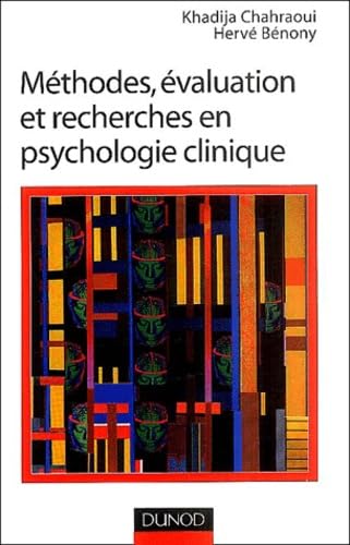 Méthodes, évaluation et recherches en psychologie clinique Books