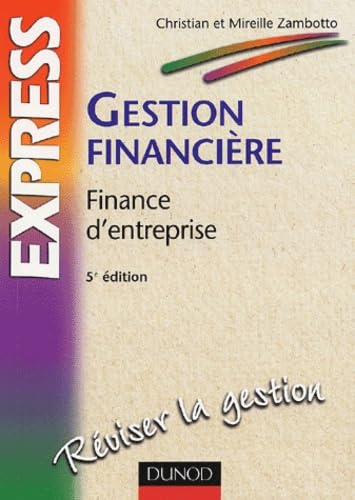 Gestion Financiere. 5eme Edition Books