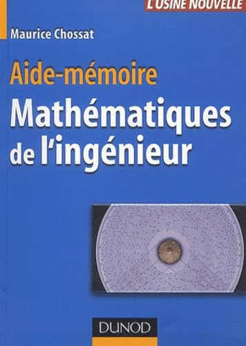 Mathématique de l'ingénieur: Aide-mémoire Books