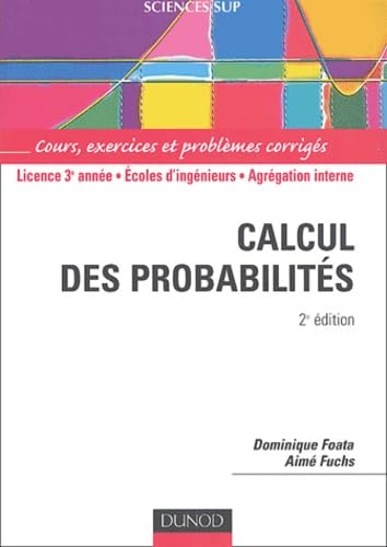 Calcul des probabilités : Cours, exercices et problèmes corrigés Books