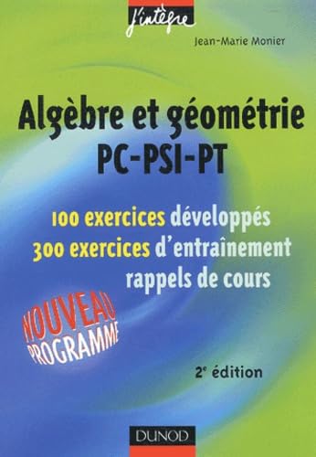 Algèbre et géométrie PC-PSI-PT Books