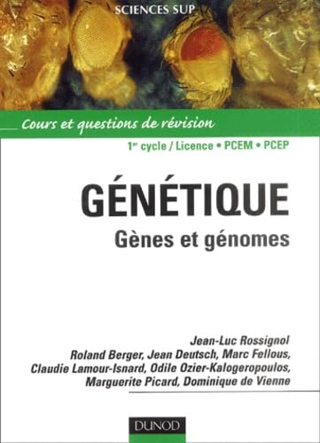 Génétique : Gènes et génomes - Cours et questions de révision book