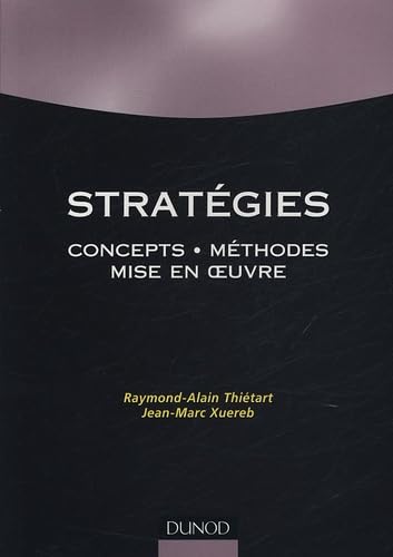 Stratégies: Concepts, méthodes, mise en oeuvre Books