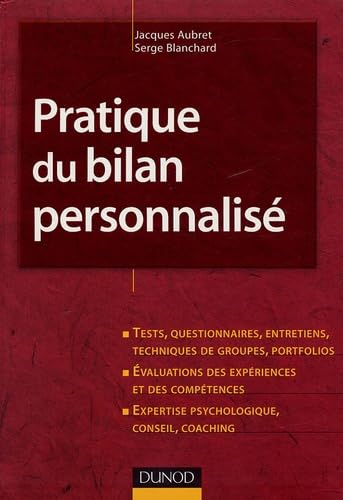 Pratique du bilan personnalisé Books