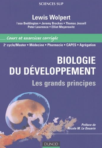 Biologie du développement : Les grands principe book