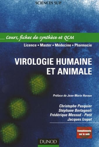 Virologie humaine et animale: Cours, fiches de synthèse et QCM Books