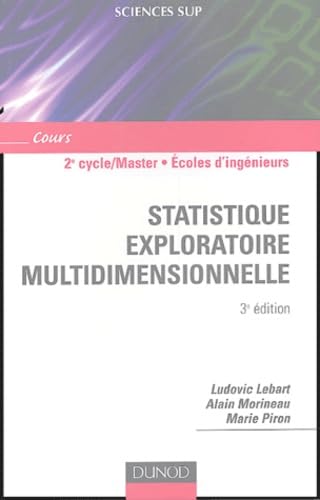 Statistique exploratoire multidimensionnelle: Cours Books