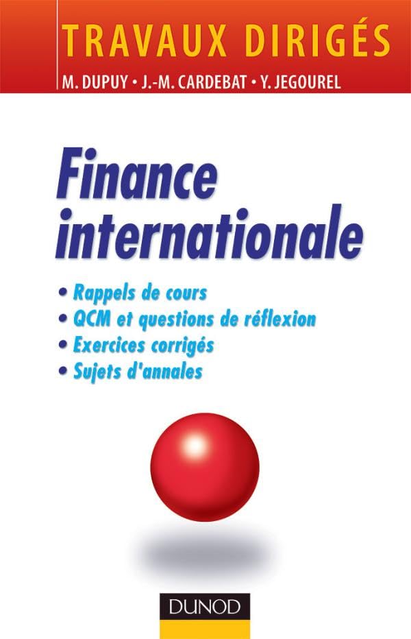 TD - Finance internationale: Travaux dirigés Business, Finance & Career