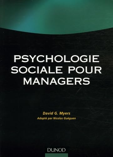 Psychologie sociale pour managers book