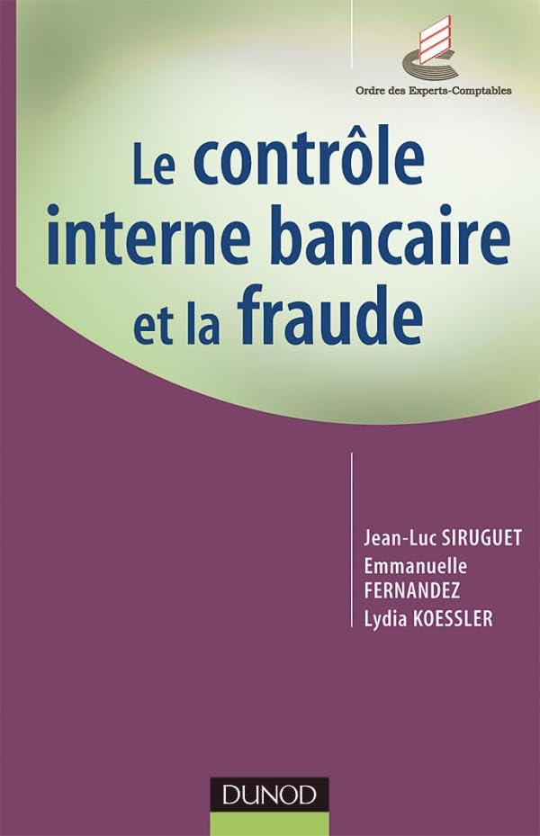 Le contrôle interne bancaire et la fraude book